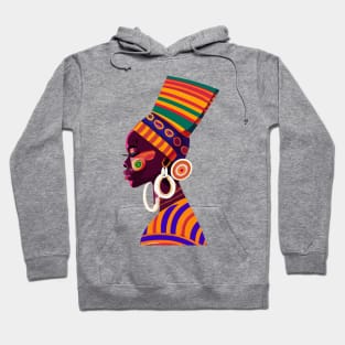 Afrocentric Black Woman Hoodie